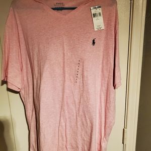 XL polo Ralph v neck tee